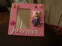 Moldura Menina Bébé